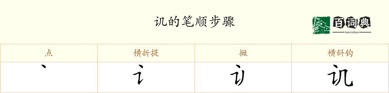 讥