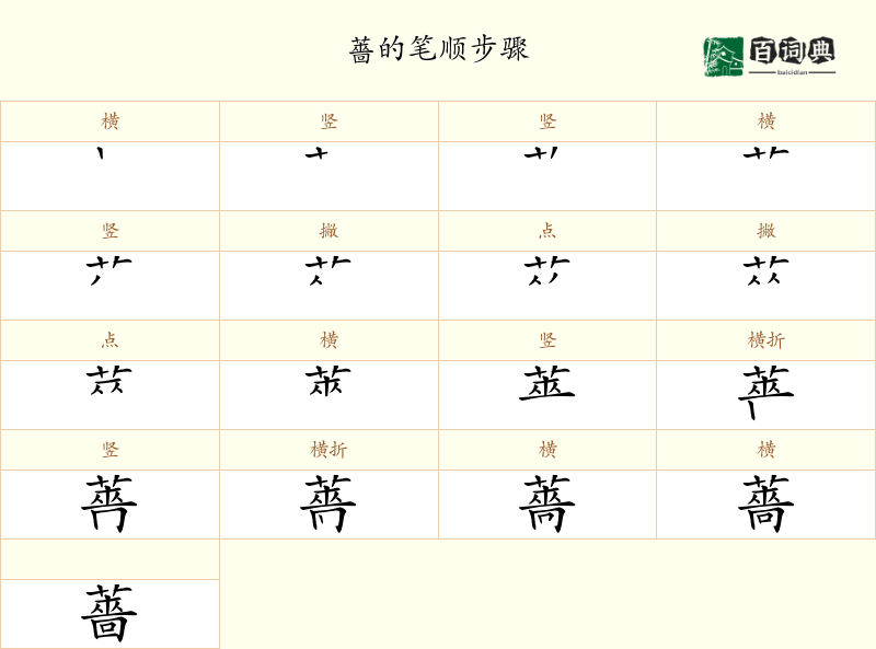 薔