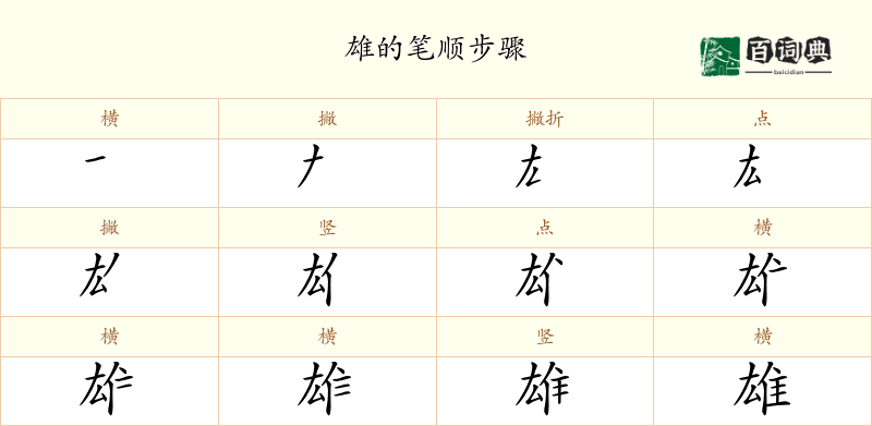 雄