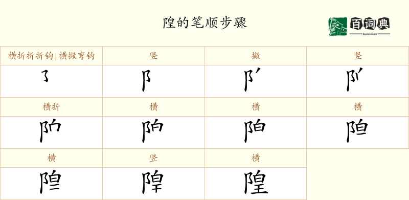 隍