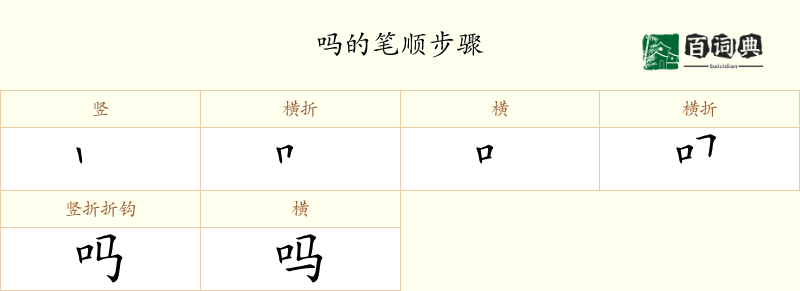 吗