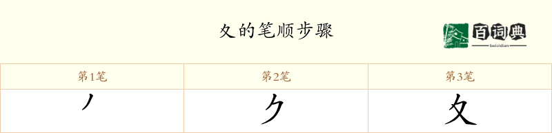 夊