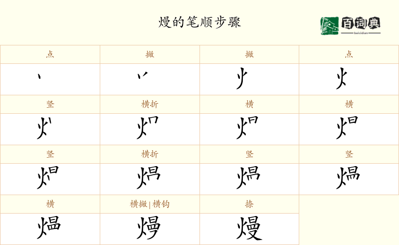 熳