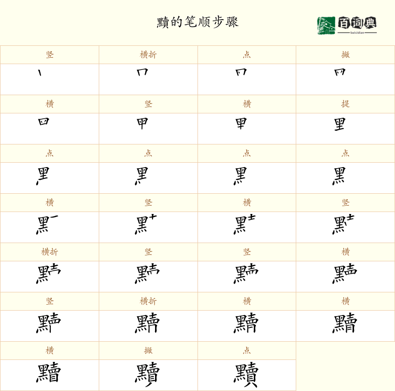 黷