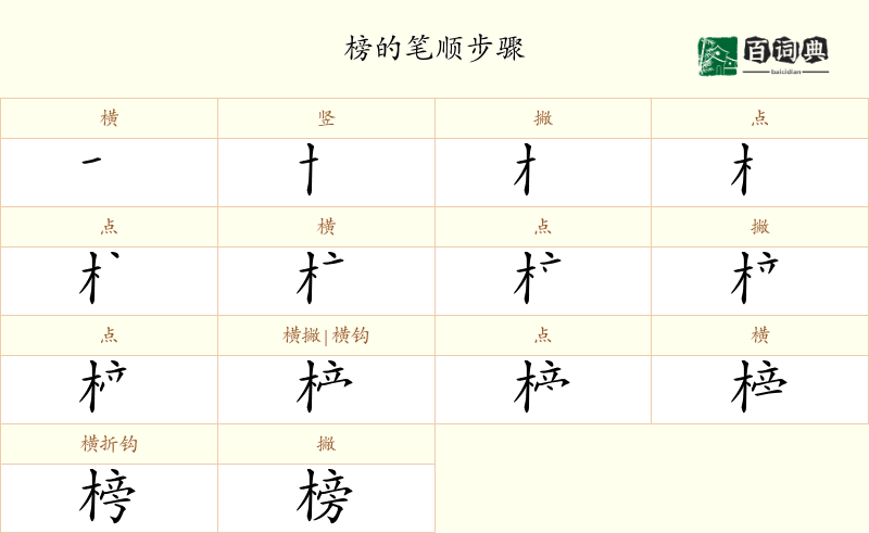 榜