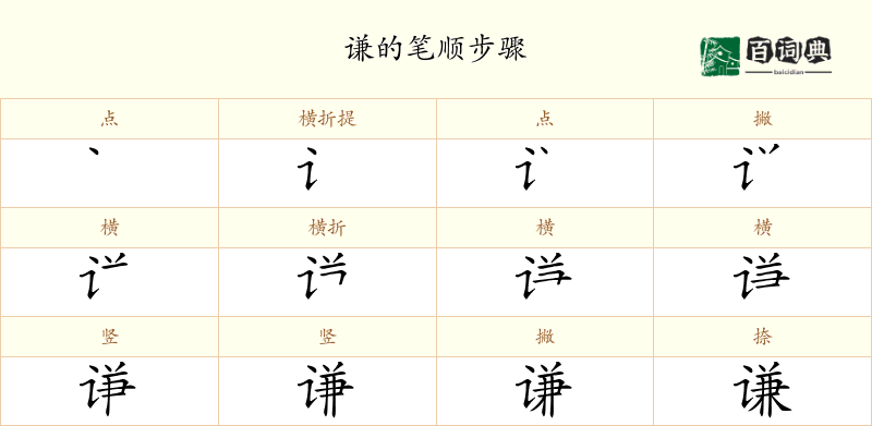 谦