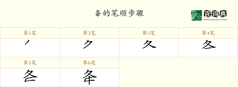 夅