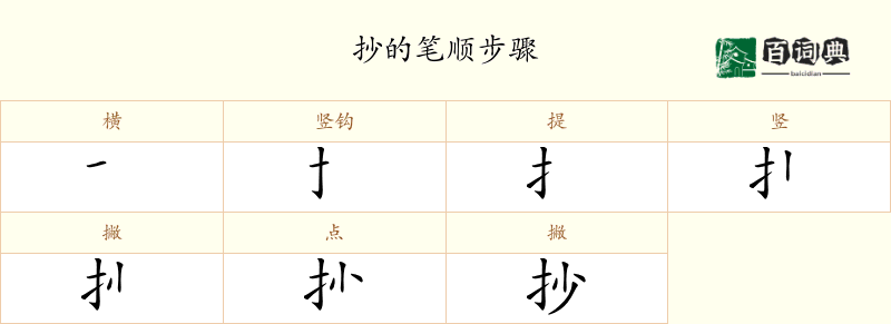 抄