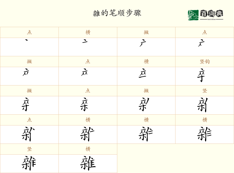雜