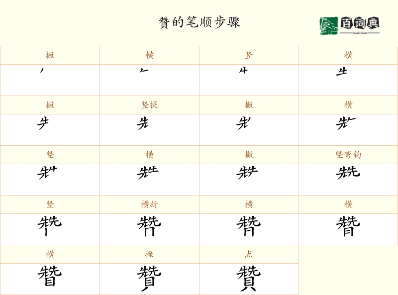 贊