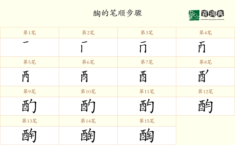 醄
