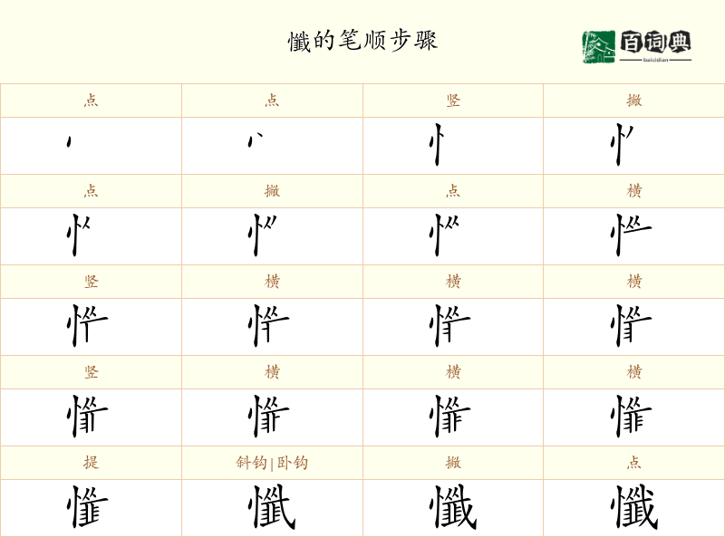 懺