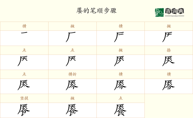 餍