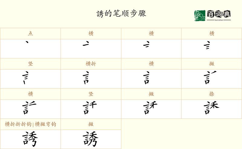誘
