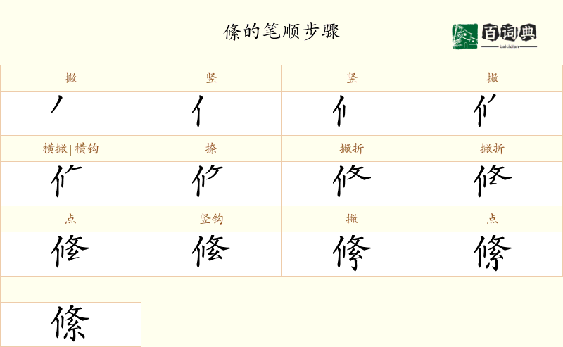 絛