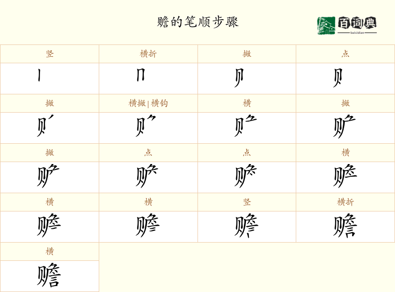 赡