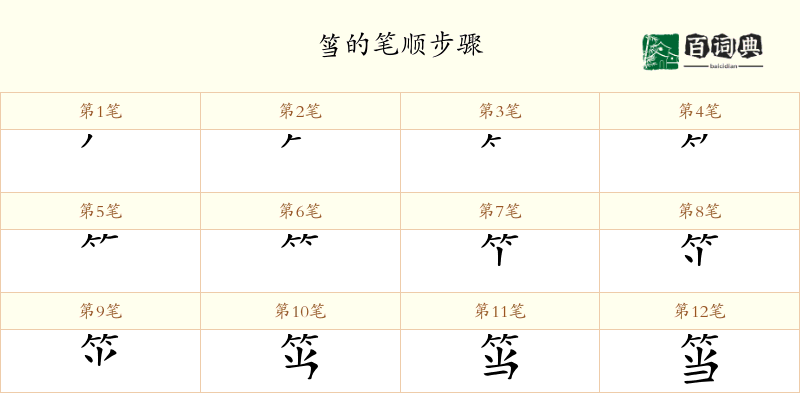 筜