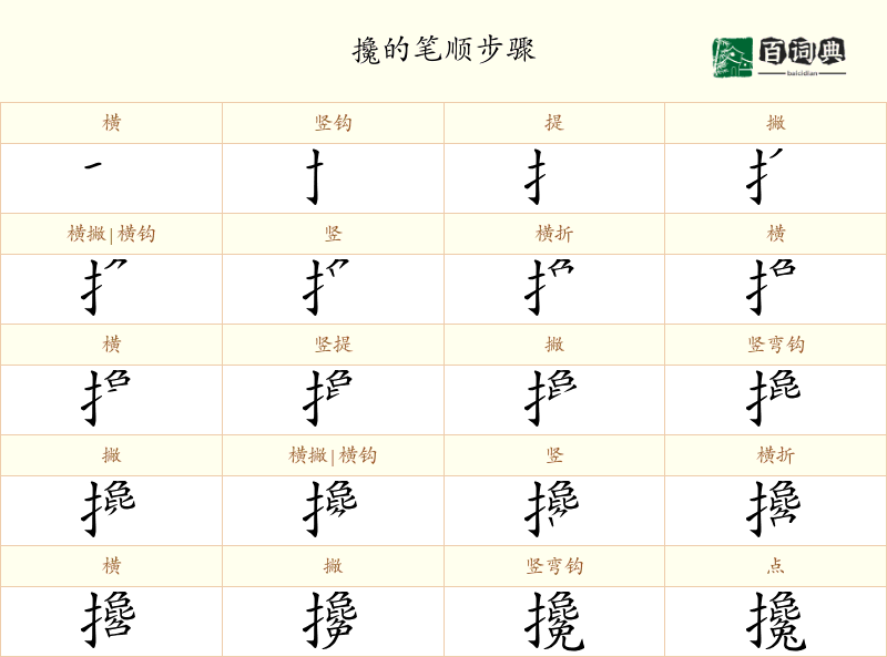 攙