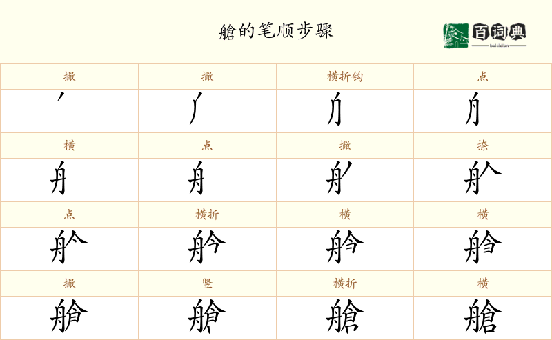 艙