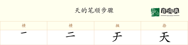 天