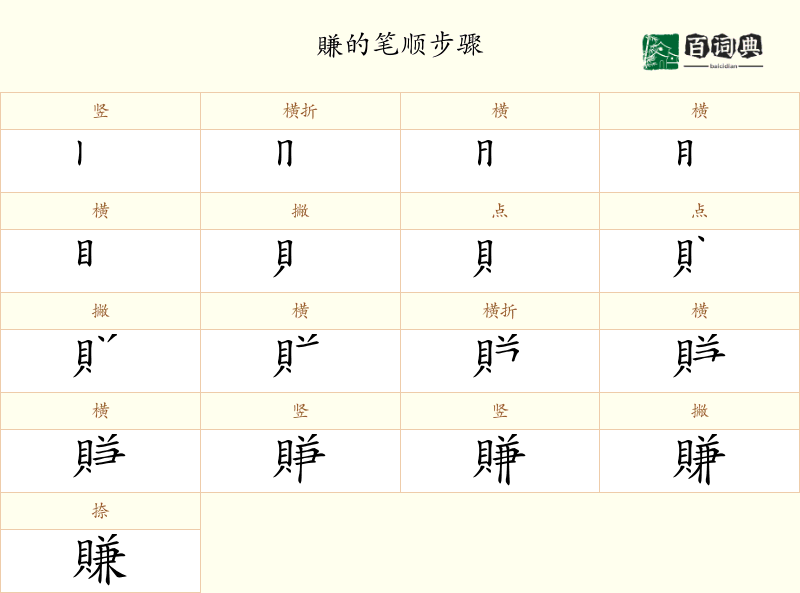 賺