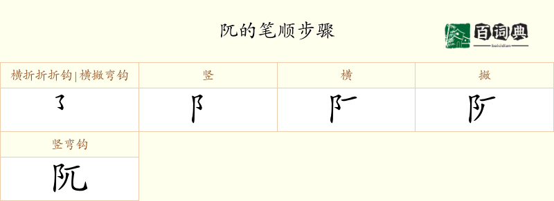 阢