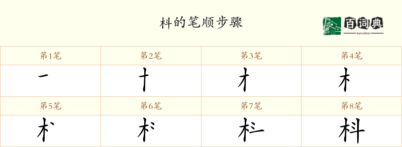 枓