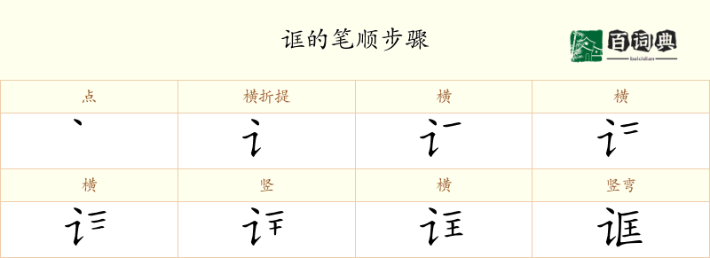 诓