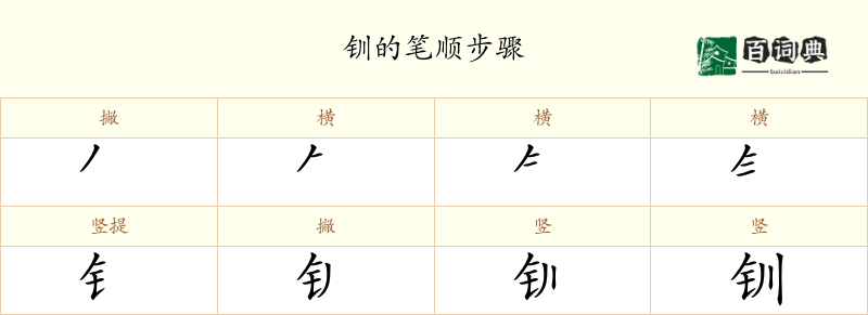 钏