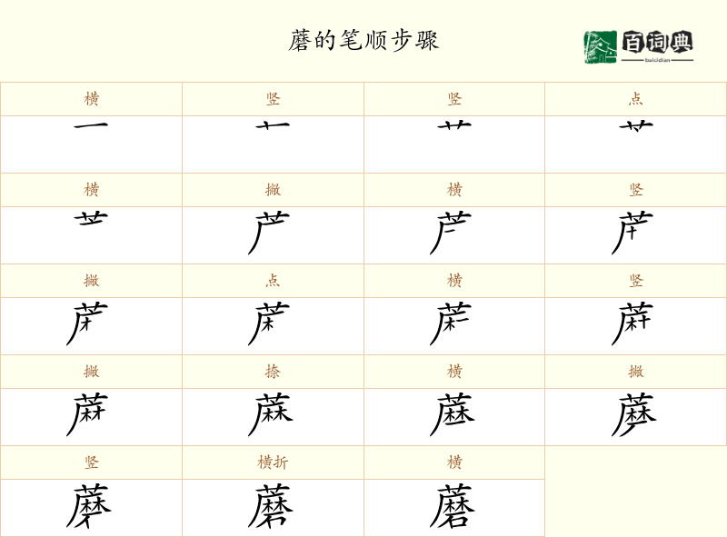 蘑