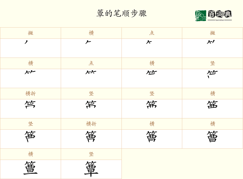 簟