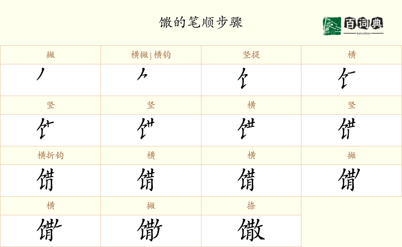 馓