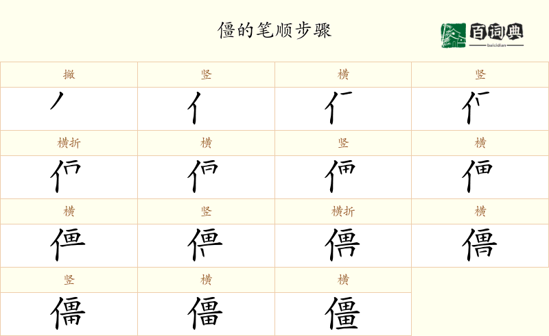 僵