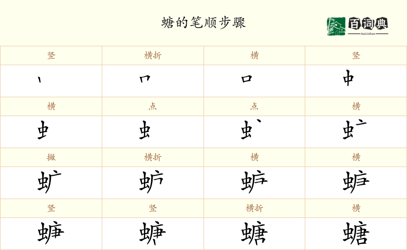 螗
