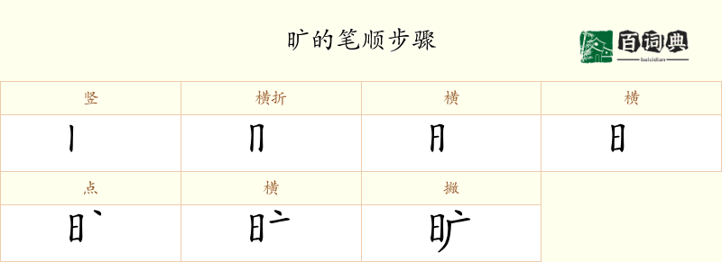 旷