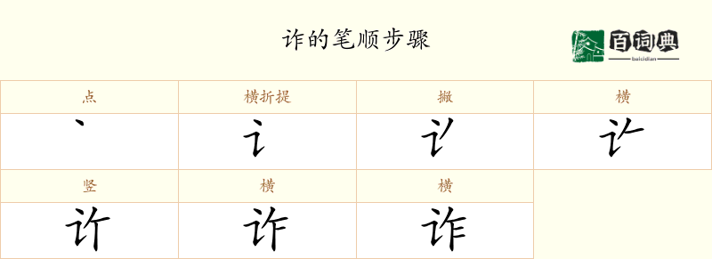诈