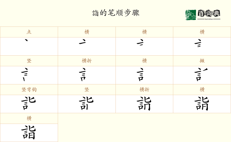 詣