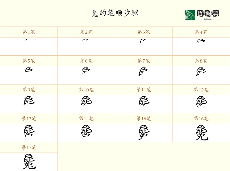 毚