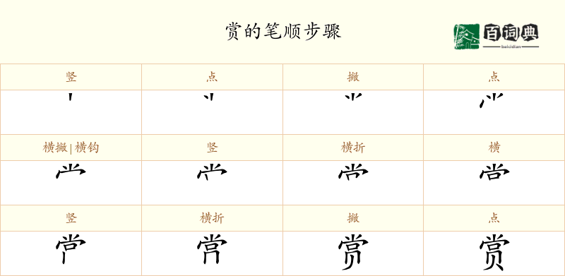 赏