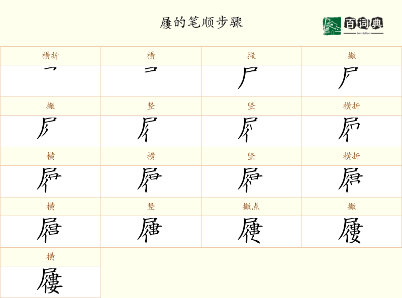 屨