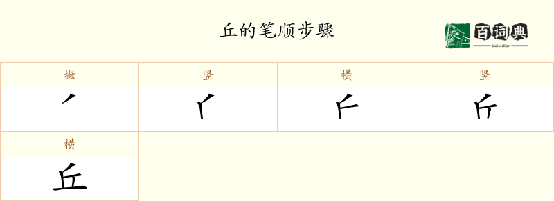 丘