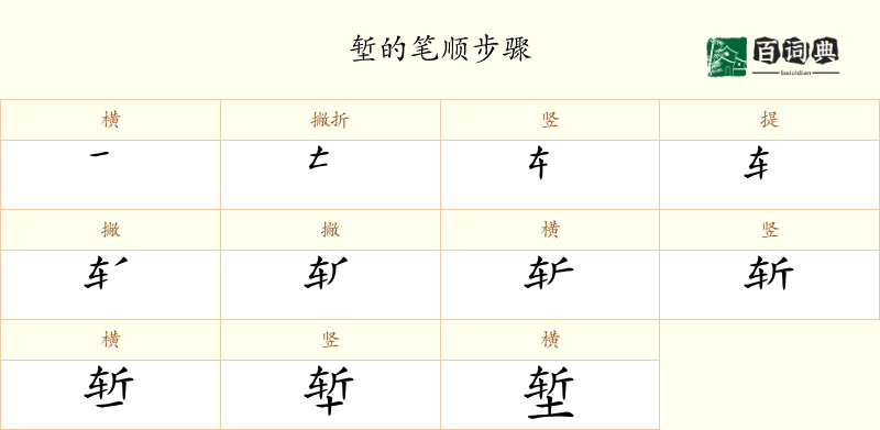 堑