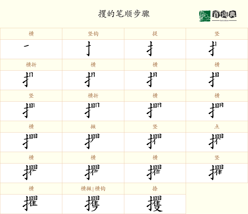 攫
