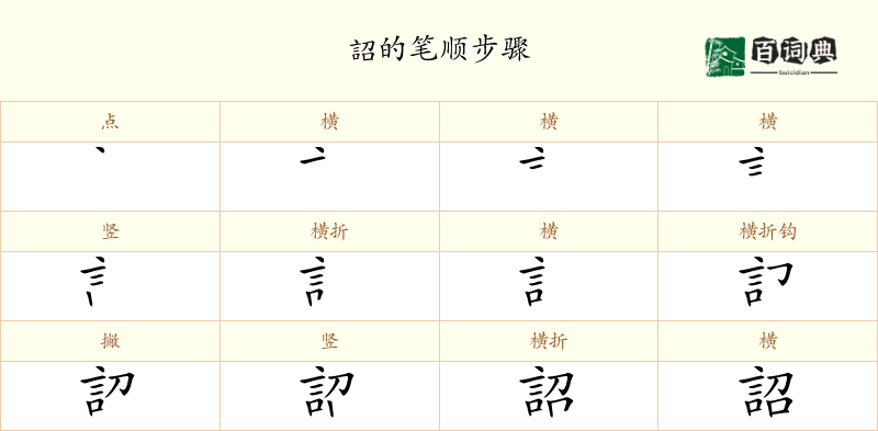 詔