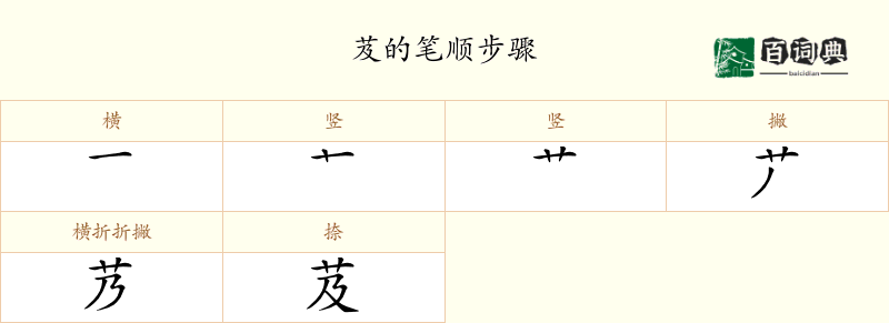 芨