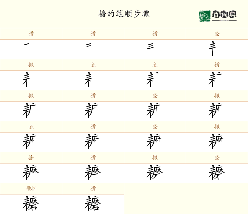 耱