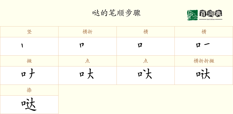 哒