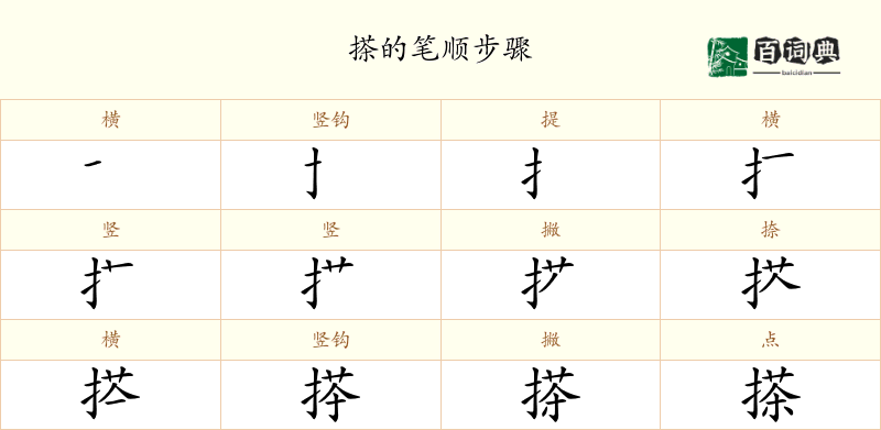 搽