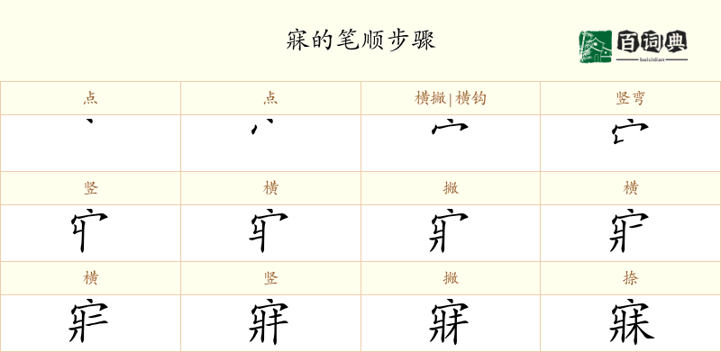 寐