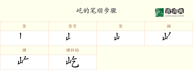 屹